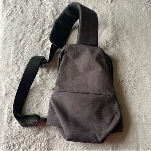 Kaka Stylish Gray Men's Sling Bag small crossbody